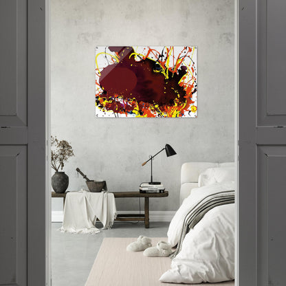 Untitled  SFP94-139  SFF 1809  - Sam Francis Acrylic Print - 70x100 cm / 28x40″ inches | Sam Francis Wall Art | Sam Francis Prints