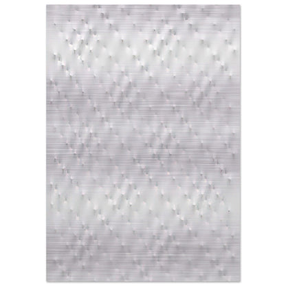 Superficie bianca - 2005 - Enrico Castellani Brushed Aluminum Print - 70x100 cm / 28x40 inches | Enrico Castellani Aluminum Print | Enrico Castellani Prints