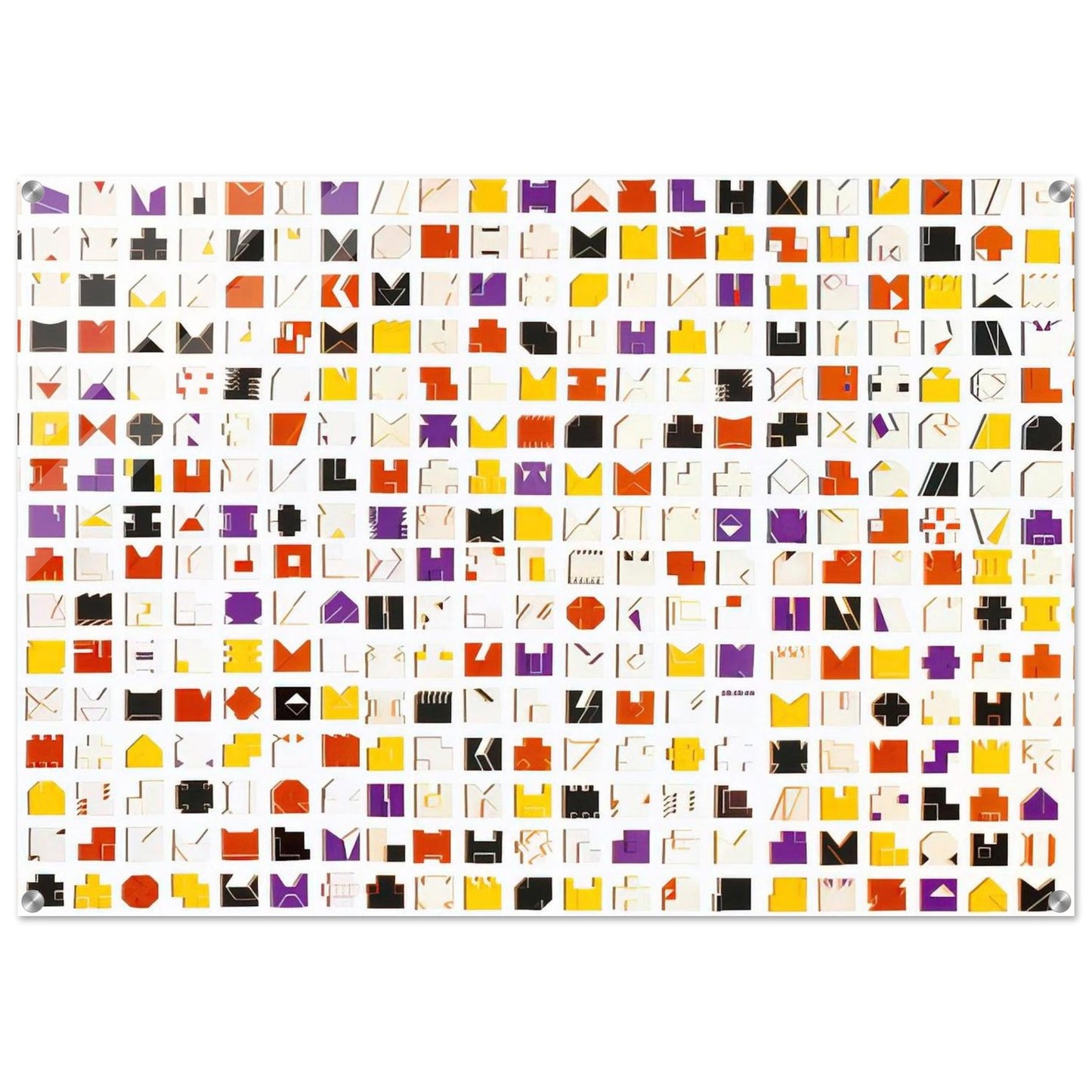 Book of Time - 1961 - Lygia Pape Acrylic Print - 70x100 cm / 28x40″ inches