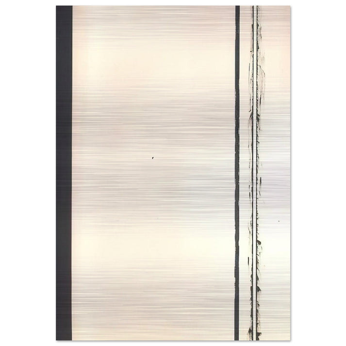 The Station of the Cross - Third Station - Barnett Newman Brushed Aluminum Print - 70x100 cm / 28x40 inches | Barnett Newman Aluminum Print | Barnett Newman Prints