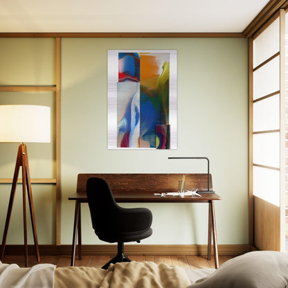 Lot and Square - Sam Gilliam Brushed Aluminum Print - 70x100 cm / 28x40 inches | Sam Gilliam Aluminum Print | Sam Gilliam Prints
