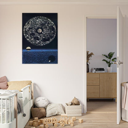 Configuration No.16 - Max Ernst Brushed Aluminum Print - 70x100 cm / 28x40 inches | Max Ernst Aluminum Print | Max Ernst Prints