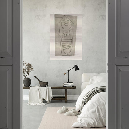 Turkish form - 1967 - Ben Nicholson Brushed Aluminum Print - 70x100 cm / 28x40 inches | Ben Nicholson Aluminum Print | Ben Nicholson Prints