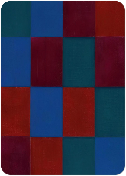 Four Equal Groups of Four - 1970 By Max Bill Pack of 10 Post Cards | Max Bill Post Cards | A6 (10.5 x 14.8 cm) - 4.1 x 5.8 inches