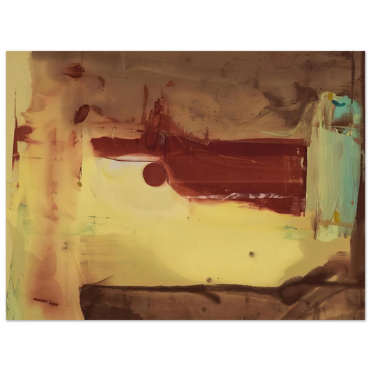 Helen Frankenthaler - Desert Pass - 1976 Wall art - 13x18 cm / 5x7 inches - Fine Art Poster-canvas - -