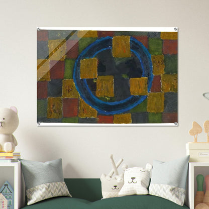 Kreise und Quadrate - 1963 - Johannes Itten Acrylic Print - 70x100 cm / 28x40″ inches