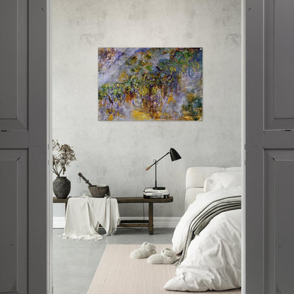 Wisteria right half - claude monet Acrylic Print - 70x100 cm / 28x40″ inches
