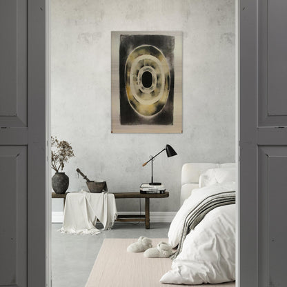 SIXTH STONE III 1964 - Lee Bontecou Brushed Aluminum Print - 70x100 cm / 28x40 inches | Lee Bontecou Aluminum Print | Lee Bontecou Prints
