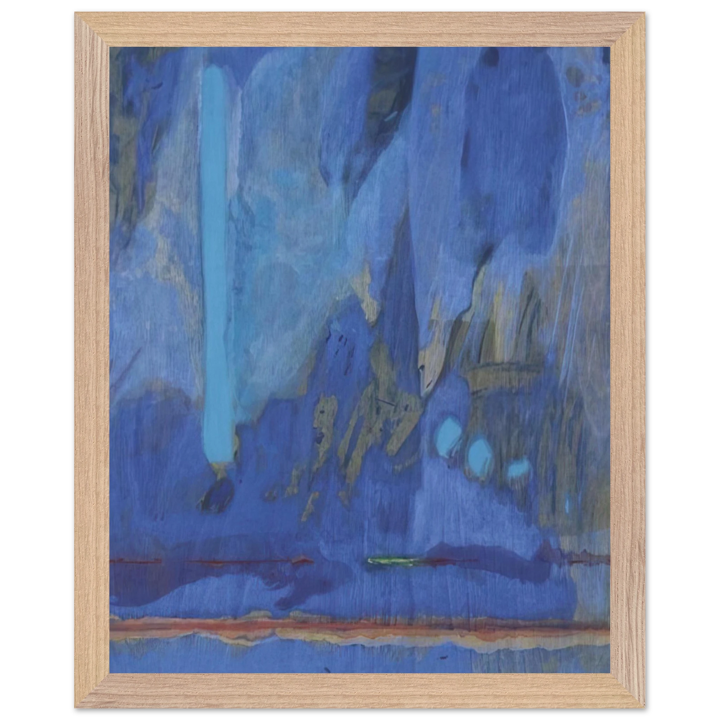 Helen Frankenthaler - Tales of Genji III - 1998 Wall art - A2 (42 x 59.4  cm) - Fine Art Poster-canvas - -