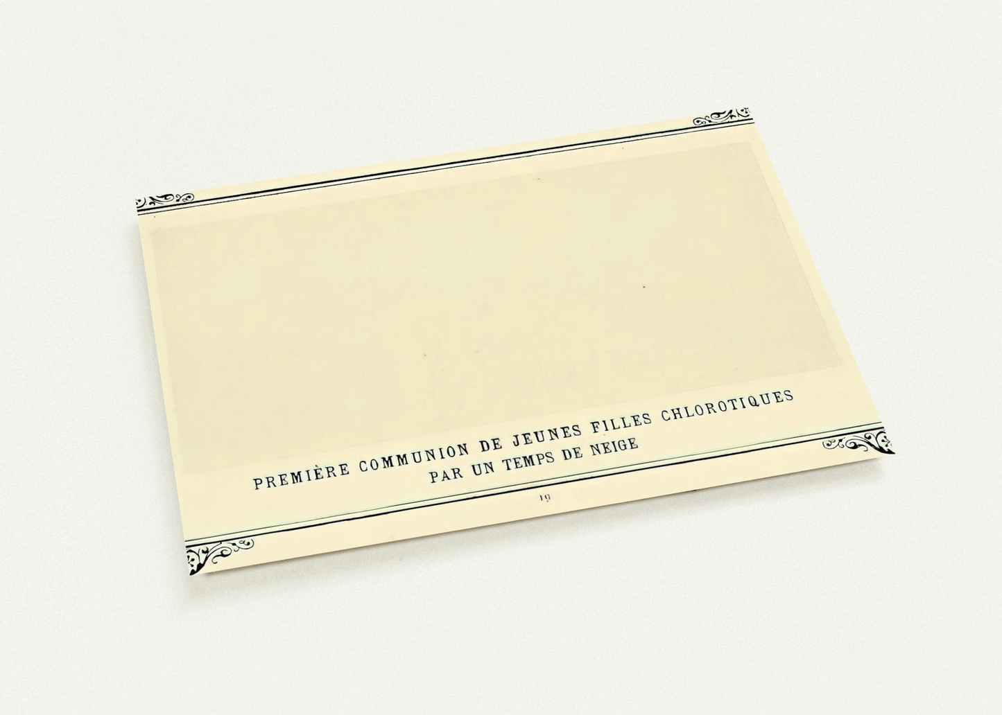 First Communion of Anaemic Young Girls in the Snow By Alphonse Allais Pack of 10 Post Cards | Alphonse Allais Post Cards | A6 (10.5 x 14.8 cm) - 4.1 x 5.8 inches