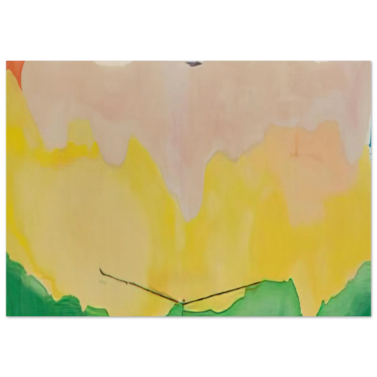 Helen Frankenthaler - Boulevard - 1973 Wall art - 13x18 cm / 5x7 Inches - Fine Art Poster - -