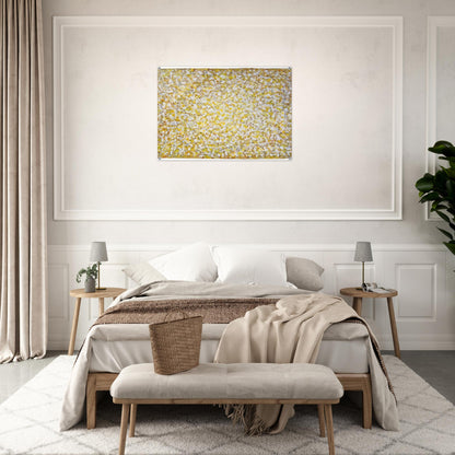 Serpentine Saffron - 1969 - Richard Pousette-Dart Acrylic Print - 70x100 cm / 28x40″ inches