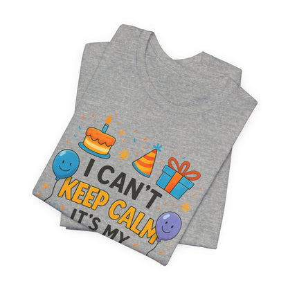 Geburtstagsgeschenk für Papa: Ich kann nicht ruhig bleiben, es ist Papas Geburtstag! Alles Gute zum Geburtstag, Papa!
