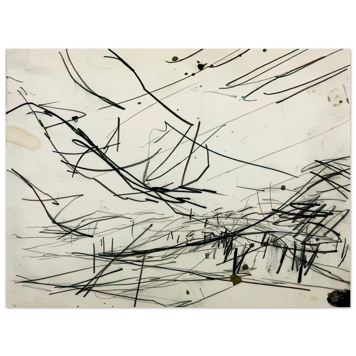 Frank Auerbach - WORKING DRAWING FOR PRIMROSE HILL  75x100 cm / 30x40inches Fine Art Poster