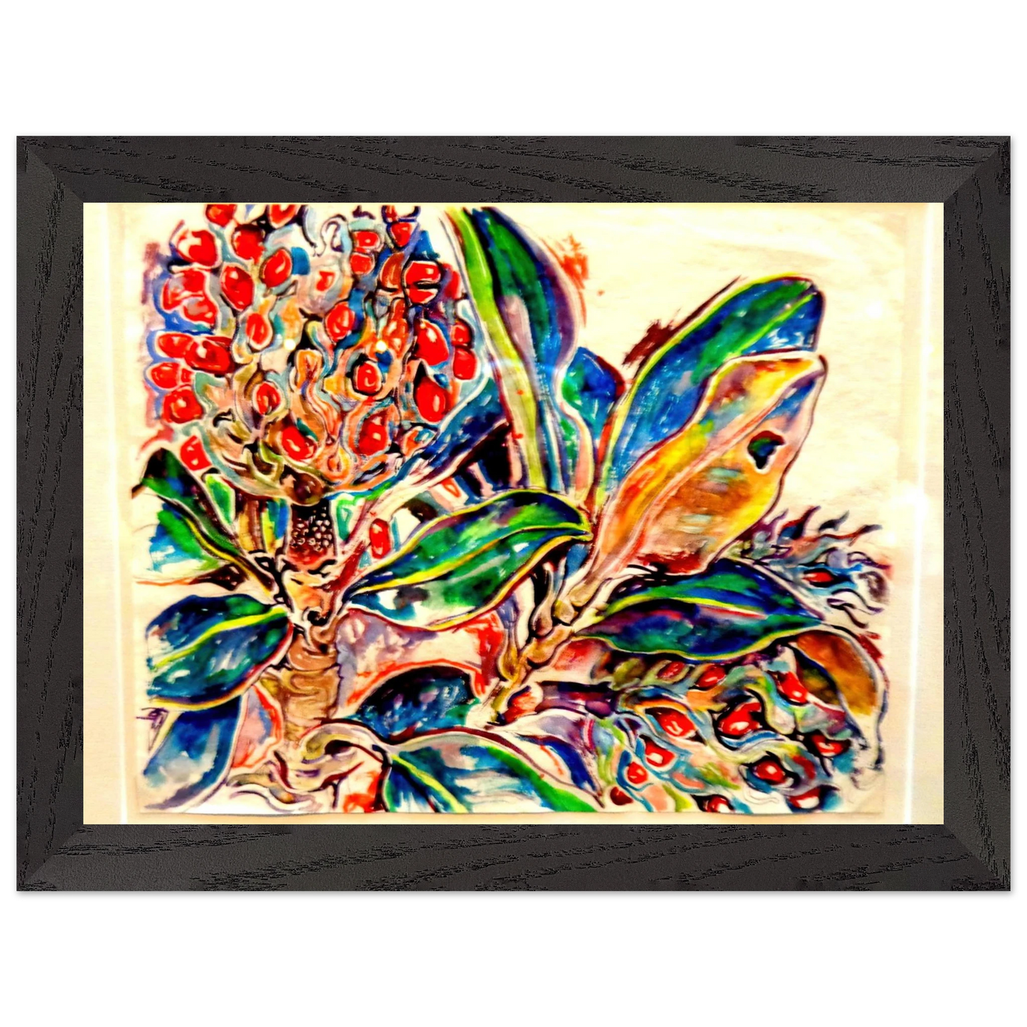 Walter Inglis Anderson - Walter Anderson Wall art - 50x70 cm / 20x28 inches - Premium Wooden Framed Poster With Fine Art Paper-canvas - Black frame