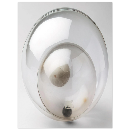 Bruno Munari - Double Spheres Object - 1963  75x100 cm / 30x40inches Fine Art Poster