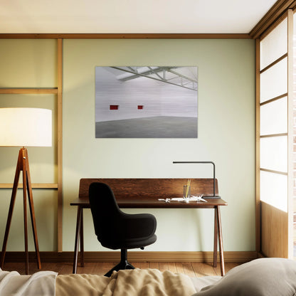 Untitled Wall Work - 1992 - Donald Judd Brushed Aluminum Print - 70x100 cm / 28x40 inches | Donald Judd Aluminum Print | Donald Judd Prints