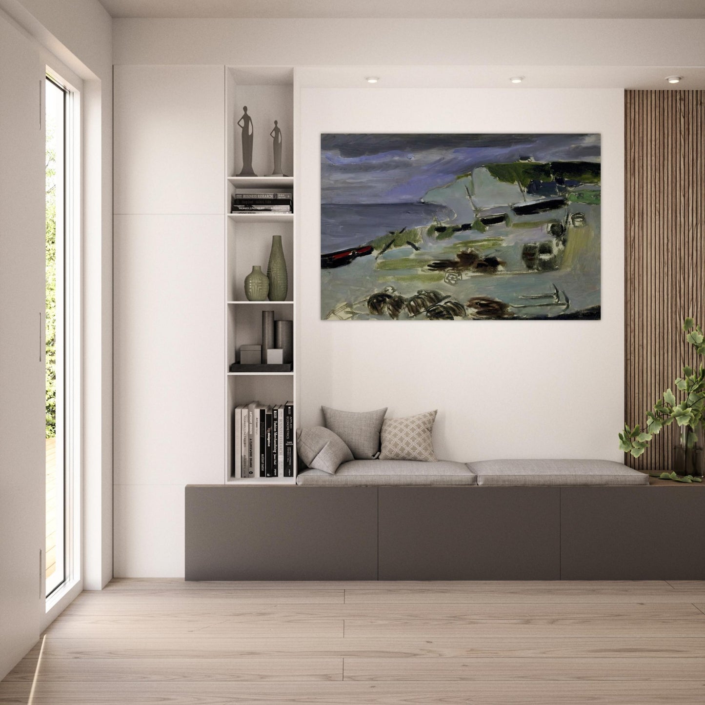 BOATS ON THE BEACH ETRETAT 1920 - Henri Matisse Art Prints - 100x150 cm / 40x60″ inches | Henri Matisse Poster | Henri Matisse Prints