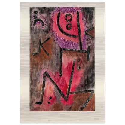 AFTER ANNEALING 1940 - Paul Klee Brushed Aluminum Print - 70x100 cm / 28x40 inches | Paul Klee Aluminum Print | Paul Klee Prints