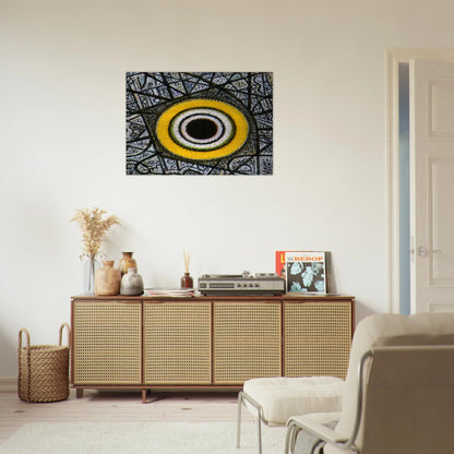 Now a Turning Orb - Abstract Expressionism - Richard Pousette-Dart Brushed Aluminum Print - 70x100 cm / 28x40 inches | Richard Pousette-Dart Aluminum Print | Richard Pousette-Dart Prints
