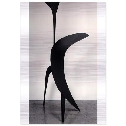 THE BIG EAR 1943 - Alexander Calder Brushed Aluminum Print - 70x100 cm / 28x40 inches | Alexander Calder Aluminum Print | Alexander Calder Prints
