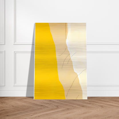 Mornings, 1971- - Helen Frankenthaler Brushed Aluminum Print - 70x100 cm / 28x40 inches | Helen Frankenthaler Aluminum Print | Helen Frankenthaler Prints