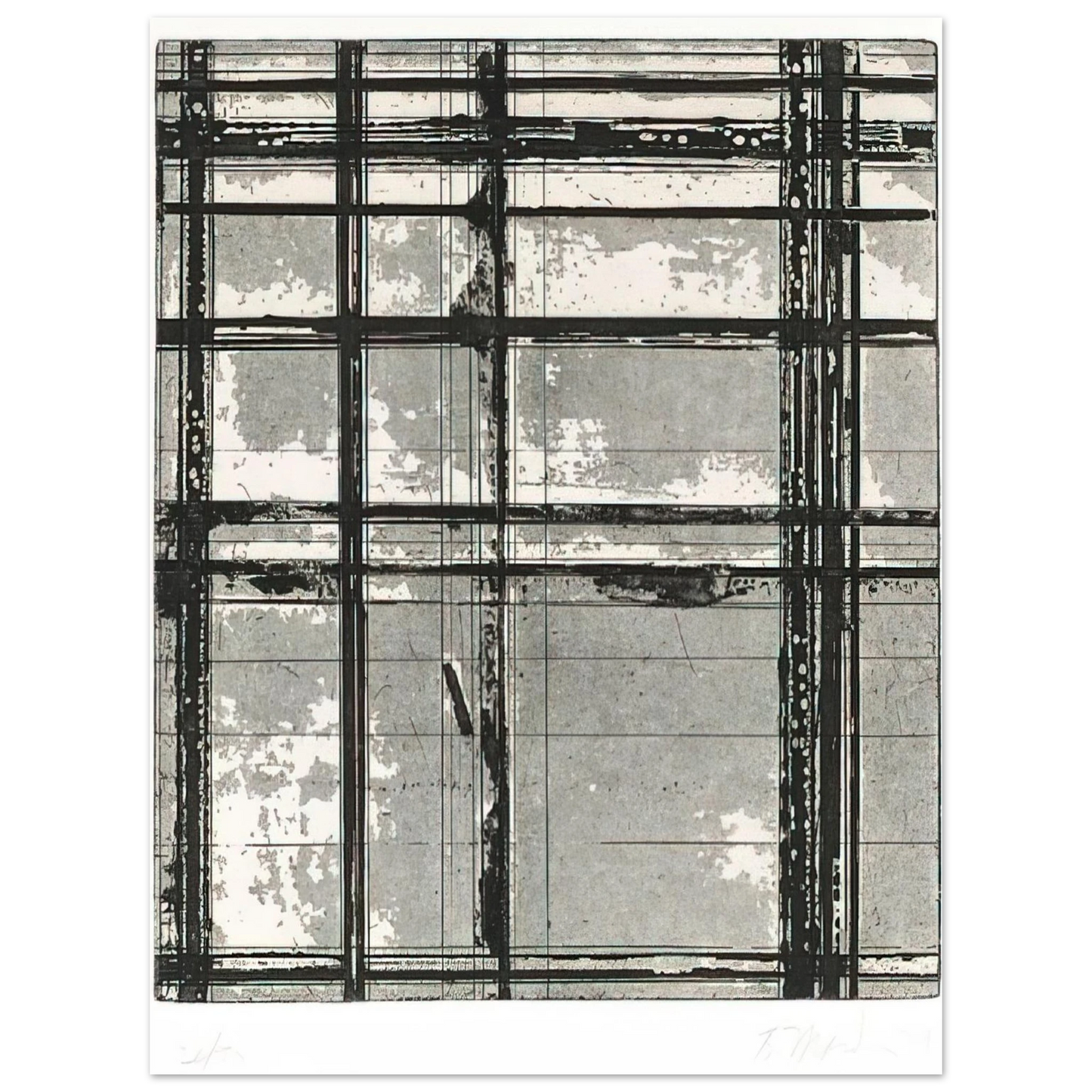 Brice Marden - Untitled from Tiles - 1979  75x100 cm / 30x40inches Fine Art Poster