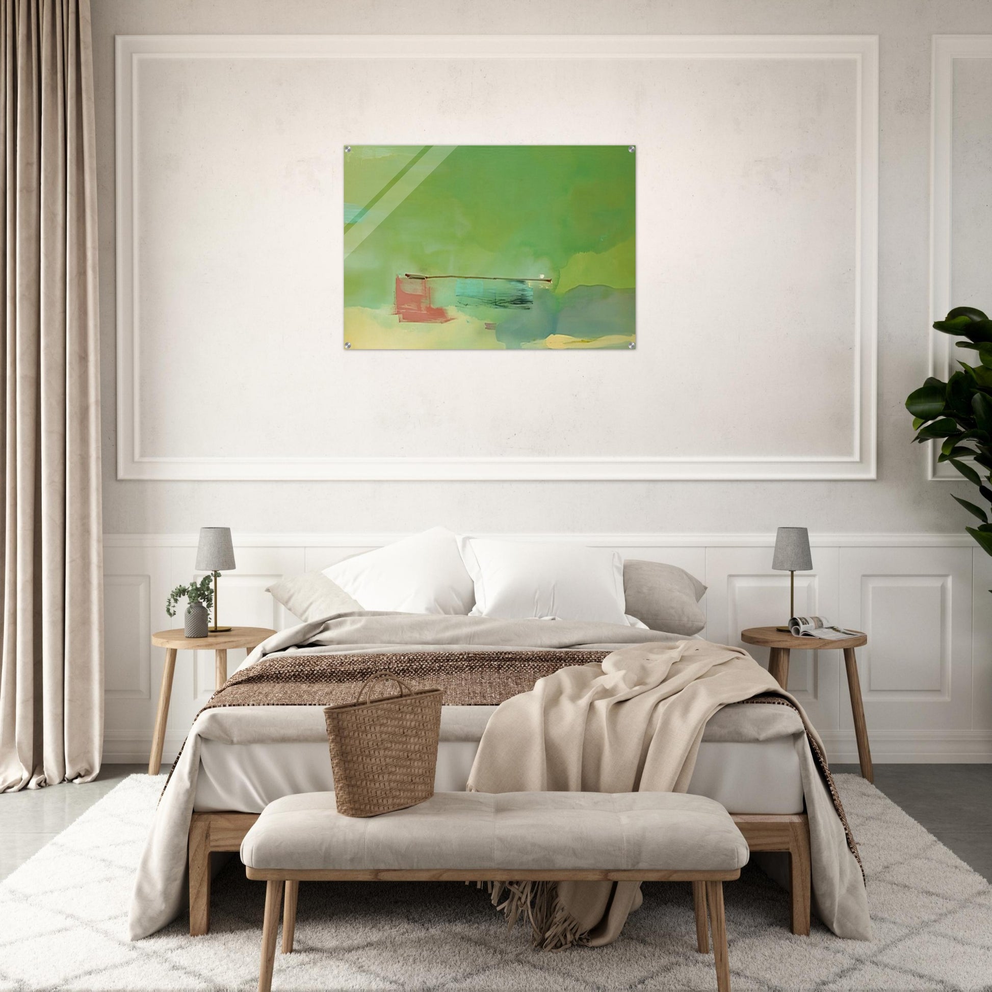 Springscape - 1975 - Helen Frankenthaler Acrylic Print - 70x100 cm / 28x40″ inches