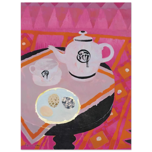 Mary Fedden - Chinese Teapot - 1989  75x100 cm / 30x40inches Fine Art Poster