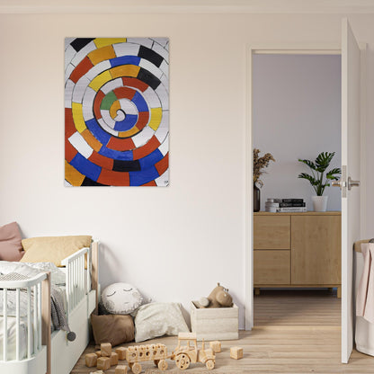 SPIRAL 1970 - Alexander Calder Brushed Aluminum Print - 70x100 cm / 28x40 inches | Alexander Calder Aluminum Print | Alexander Calder Prints