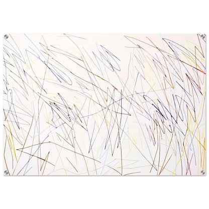 Iceberg - 1974 - Ronnie Landfield Acrylic Print - 70x100 cm / 28x40″ inches