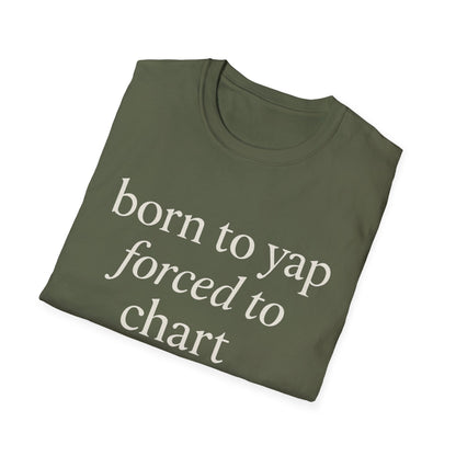 „Zum Plappern geboren, zum Dokumentieren gezwungen“-Shirt, lustiges Pflegeshirt für medizinisches Fachpersonal, Geschenk mit medizinischem Humor für Krankenschwestern, Pflegehelfer und Pflegekräfte, T-Shirt für Hundeliebhaber unter den Pflegekräften