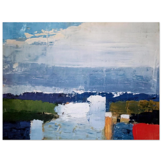 Nicolas de Stael - Paysage du midi - Art Informel Fine Art Poster