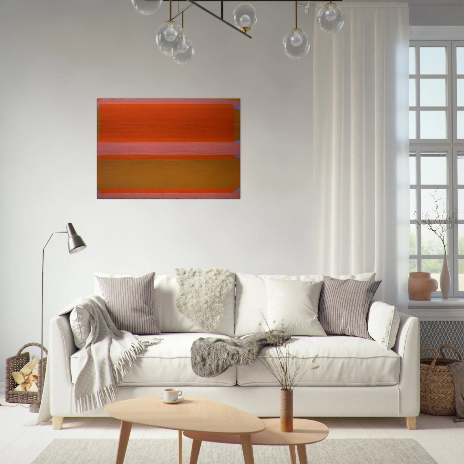 Stop Gap - 1995 - Doug Ohlson Brushed Aluminum Print - 70x100 cm / 28x40 inches | Doug Ohlson Aluminum Print | Doug Ohlson Prints