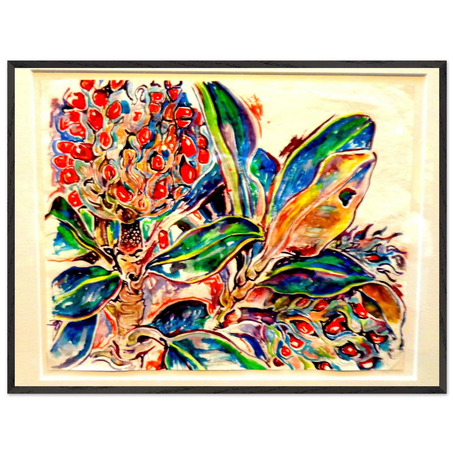 Walter Inglis Anderson - Walter Anderson Wall art - 20x25 cm / 8x10 inches - Premium Wooden Framed Poster With Fine Art Paper-canvas - White frame