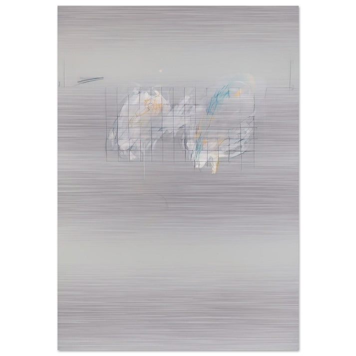 Nine Discourses on Commodus, Part I - Cy Twombly Brushed Aluminum Print - 70x100 cm / 28x40 inches | Cy Twombly Aluminum Print | Cy Twombly Prints