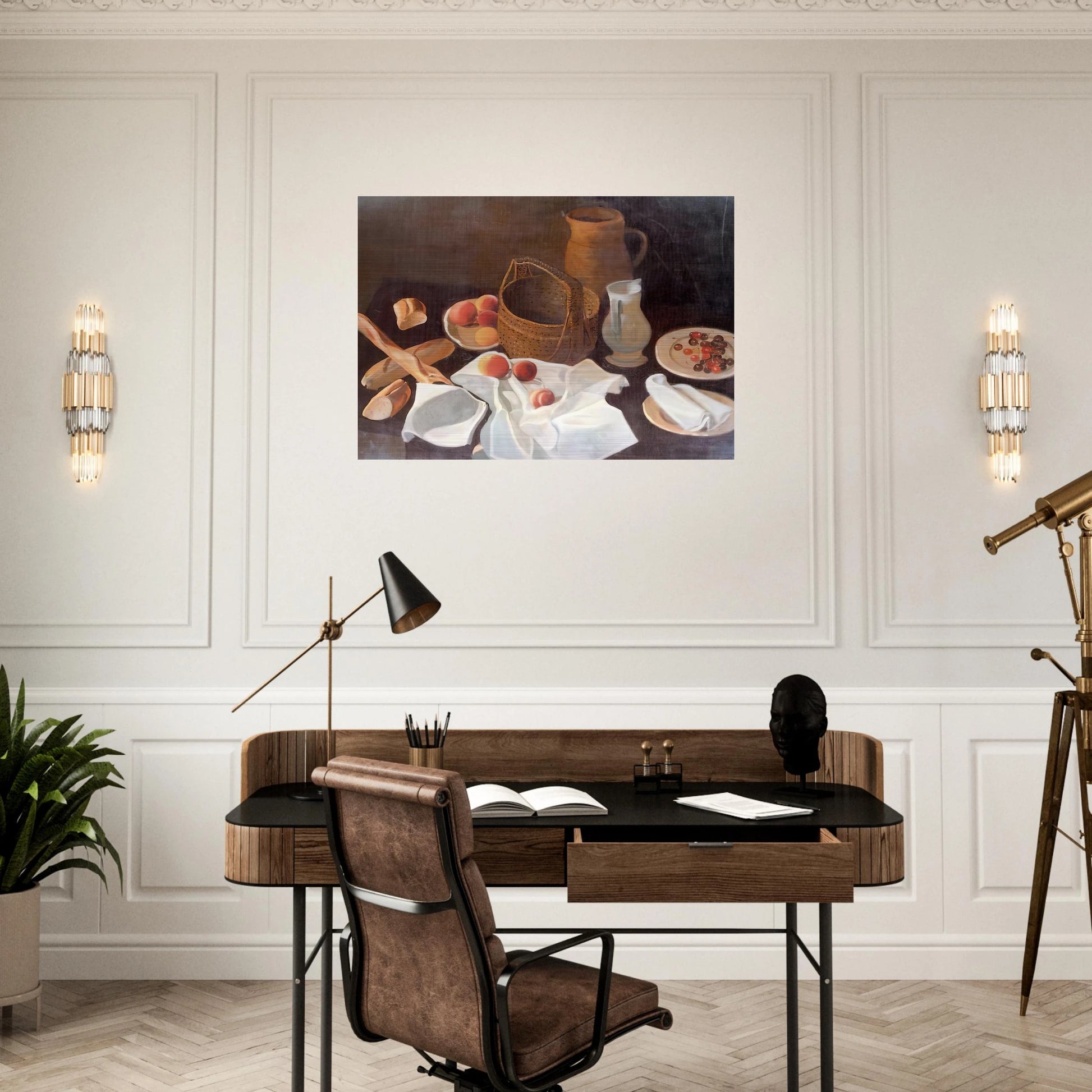 STILL LIFE - Andre Derain Brushed Aluminum Print - 70x100 cm / 28x40 inches | Andre Derain Aluminum Print | Andre Derain Prints