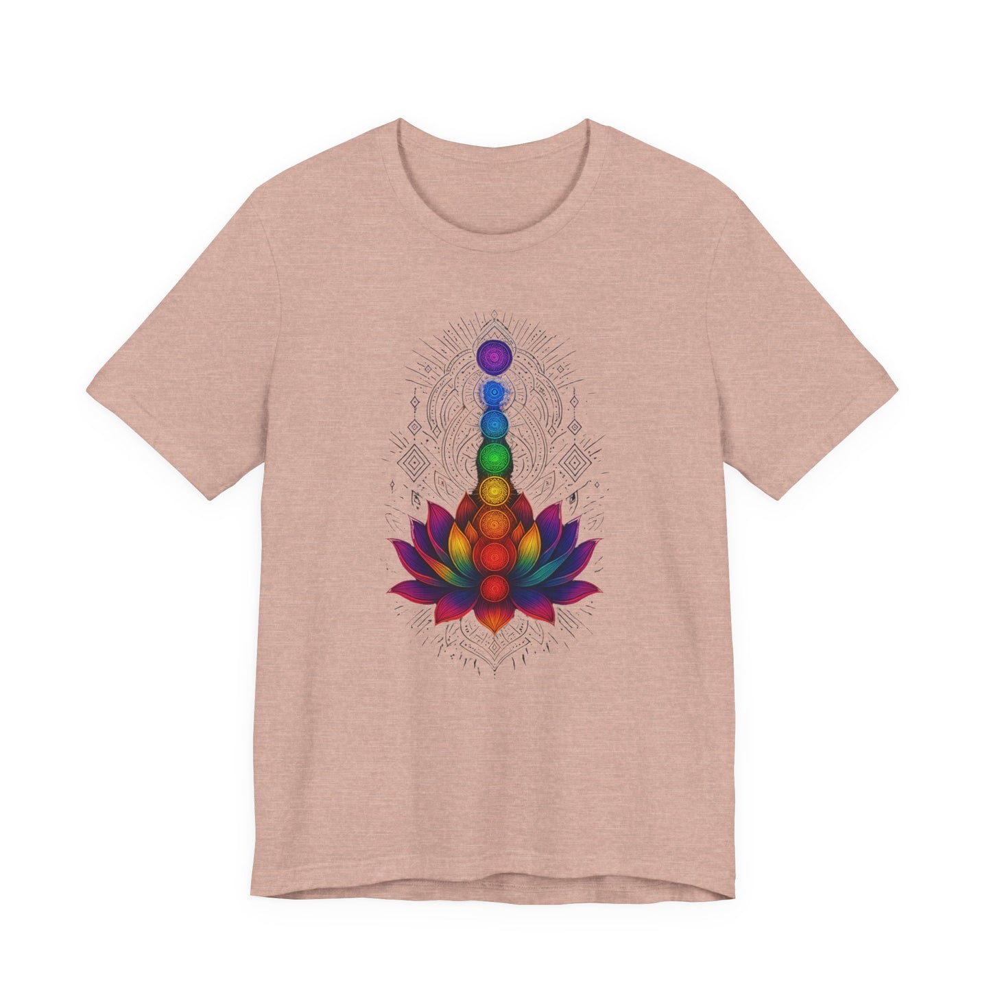 Chakra-Lotusblume, spiritueller Yoga-Liebhaber