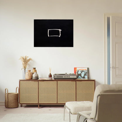 Work - 1971 - Jiro Yoshihara Brushed Aluminum Print - 70x100 cm / 28x40 inches | Jiro Yoshihara Aluminum Print | Jiro Yoshihara Prints