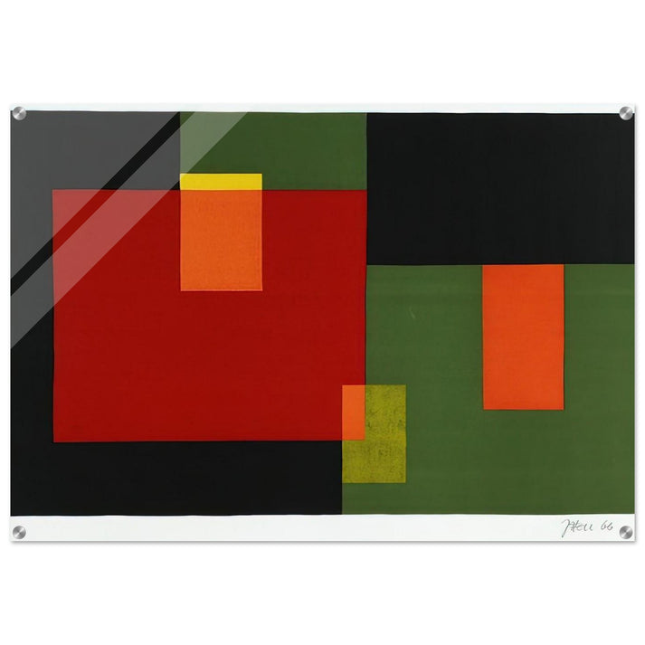 Untitled - 1966 - Johannes Itten Acrylic Print - 70x100 cm / 28x40″ inches