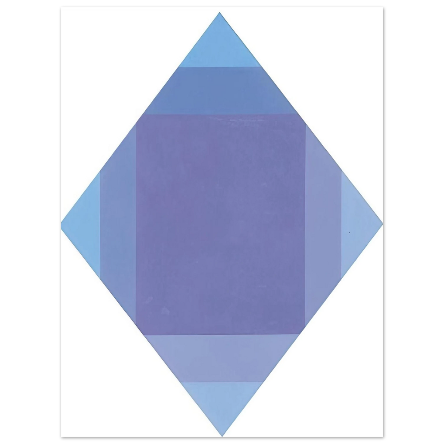 Max Bill - AuflÃƒÂ¶sung von lila - 1972  75x100 cm / 30x40inches Fine Art Poster