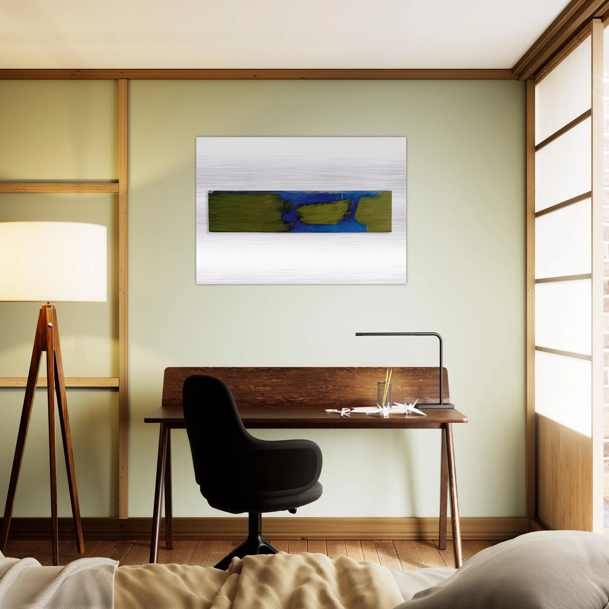 OHNE TITEL 1964 1 - BLINKY PALERMO Brushed Aluminum Print - 70x100 cm / 28x40 inches | BLINKY PALERMO Aluminum Print | BLINKY PALERMO Prints