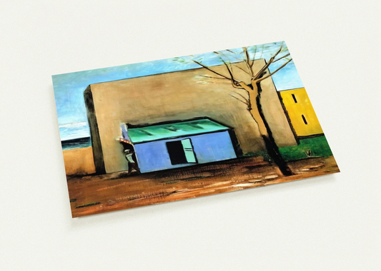 IL BERSAGLIO 1928 By Carlo Carra Pack of 10 Post Cards | Carlo Carra Post Cards | A6 (10.5 x 14.8 cm) - 4.1 x 5.8 inches