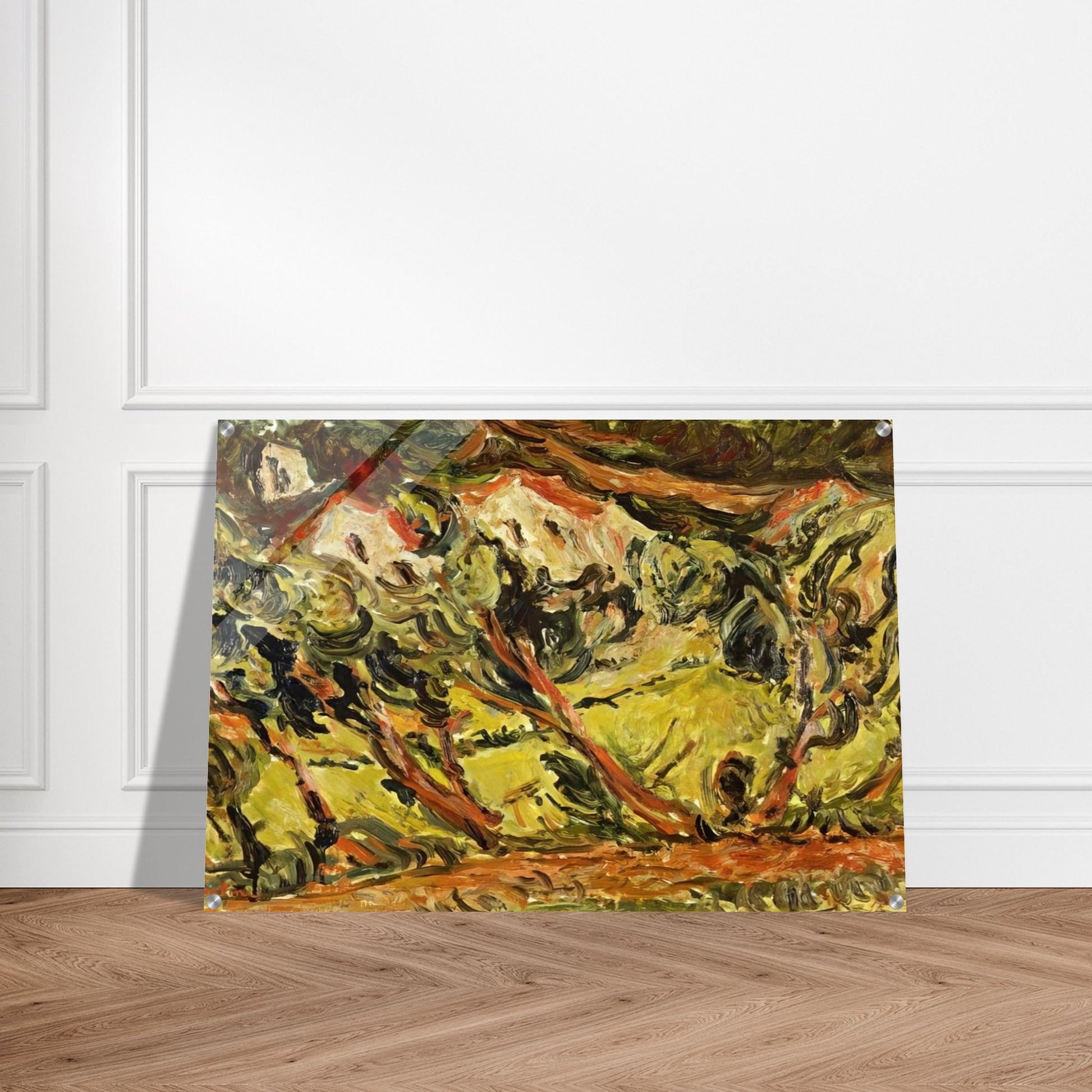 CERET LANDSCAPE 1 - Chaim Soutine Acrylic Print - 70x100 cm / 28x40″ inches