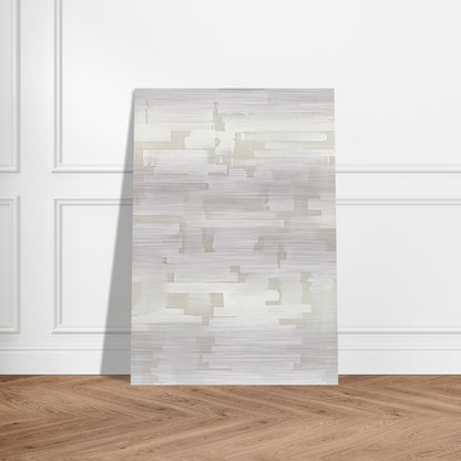 Number 107 - 1950 - Ad Reinhardt Brushed Aluminum Print - 70x100 cm / 28x40 inches | Ad Reinhardt Aluminum Print | Ad Reinhardt Prints