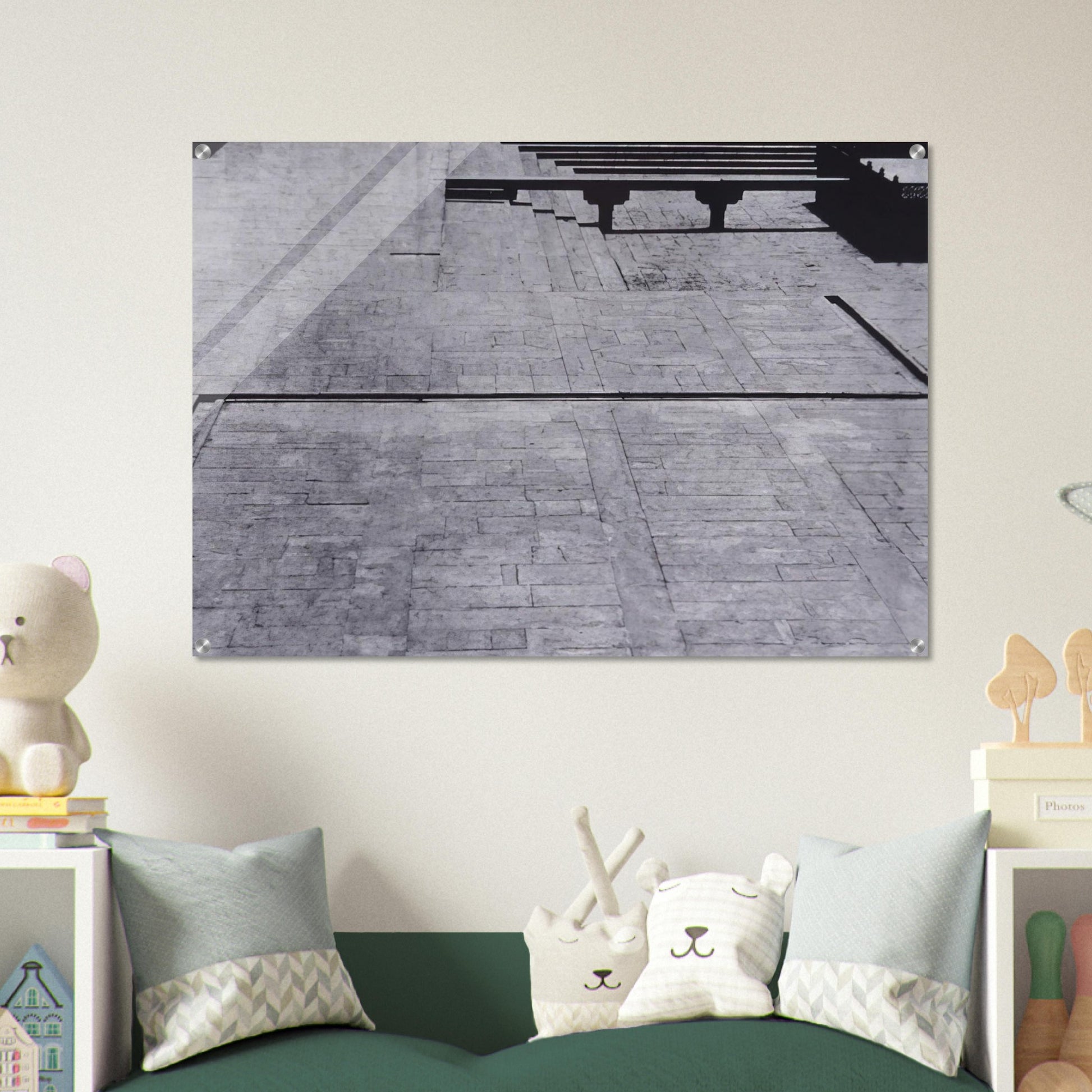 Untitled - 1971 - Nasreen Mohamedi Acrylic Print - 70x100 cm / 28x40″ inches