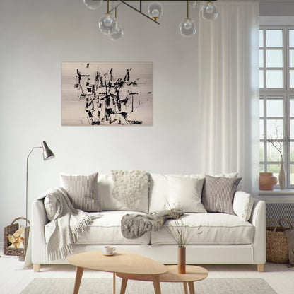 DRAWING RELATED TO ZONE DRAWING NO 19 - Philip Guston Brushed Aluminum Print - 70x100 cm / 28x40 inches | Philip Guston Aluminum Print | Philip Guston Prints
