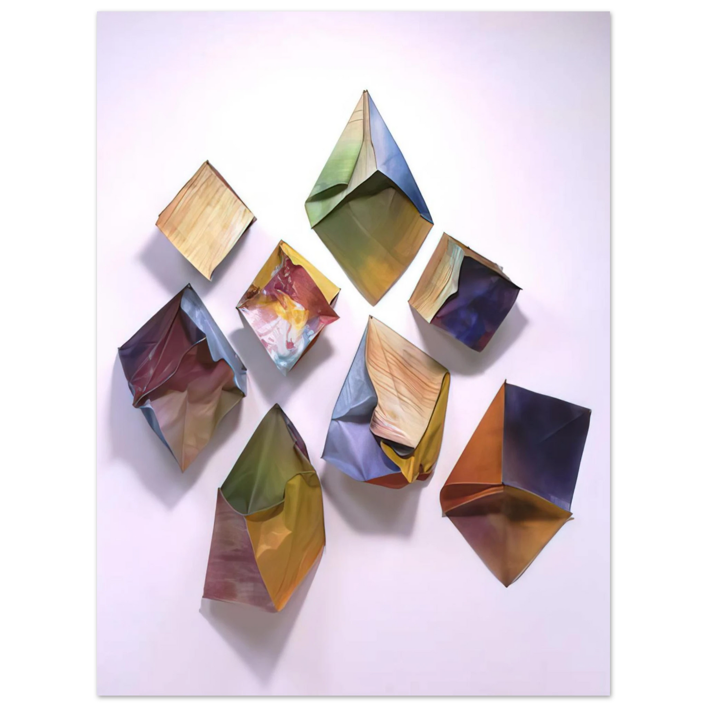 Sam Gilliam - Cubes  75x100 cm / 30x40inches Fine Art Poster