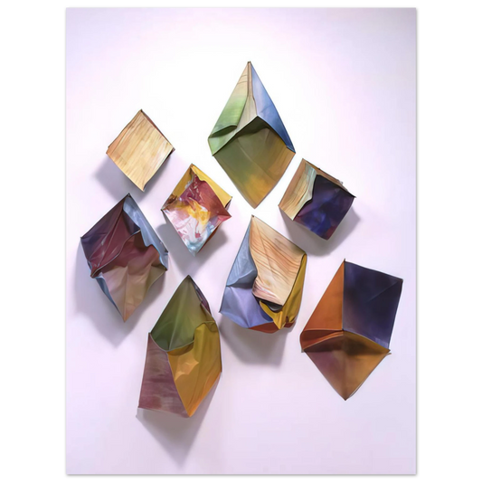 Sam Gilliam - Cubes  75x100 cm / 30x40inches Fine Art Poster