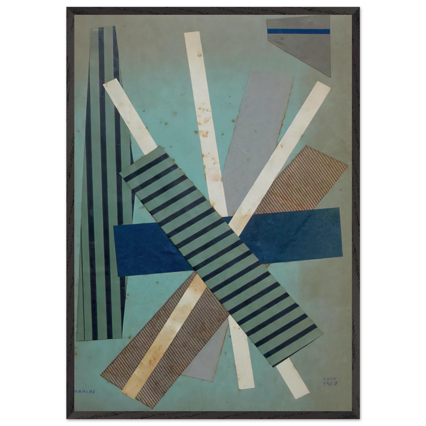 Caracas - 1957 1 - Lolo Soldevilla 70x100 cm / 28x40 inches Framed Art Print – Black Wooden Frame